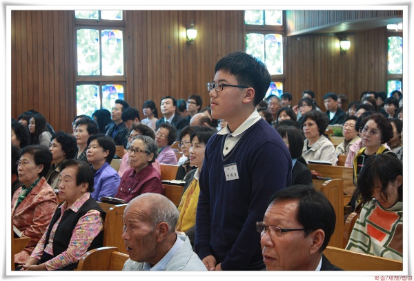 입교를 축하합니다. - 부산 양정 넘치는교회