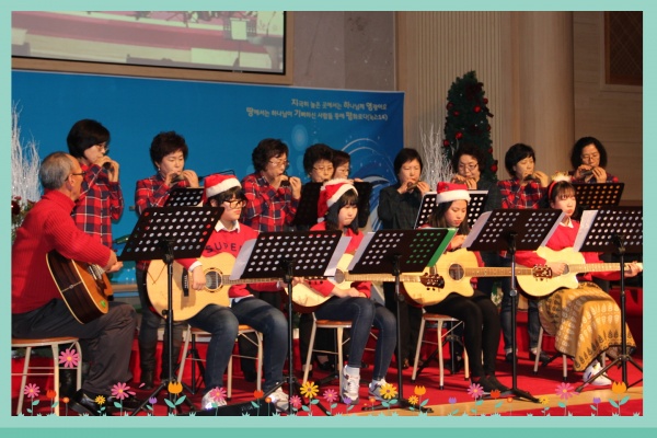 2015년 성탄축하행사 - 부산 양정 넘치는교회