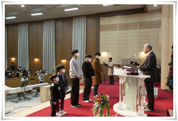 [2021. 12. 26]교회학교_수료식(1) - 부산 양정 넘치는교회