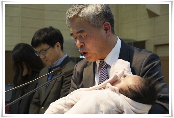 신생아 첫출석(강다솔) - 부산 양정 넘치는교회