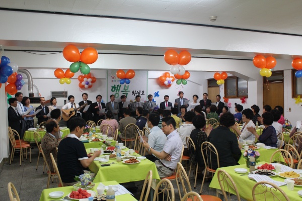 전반기새가족환영회 - 부산 양정 넘치는교회