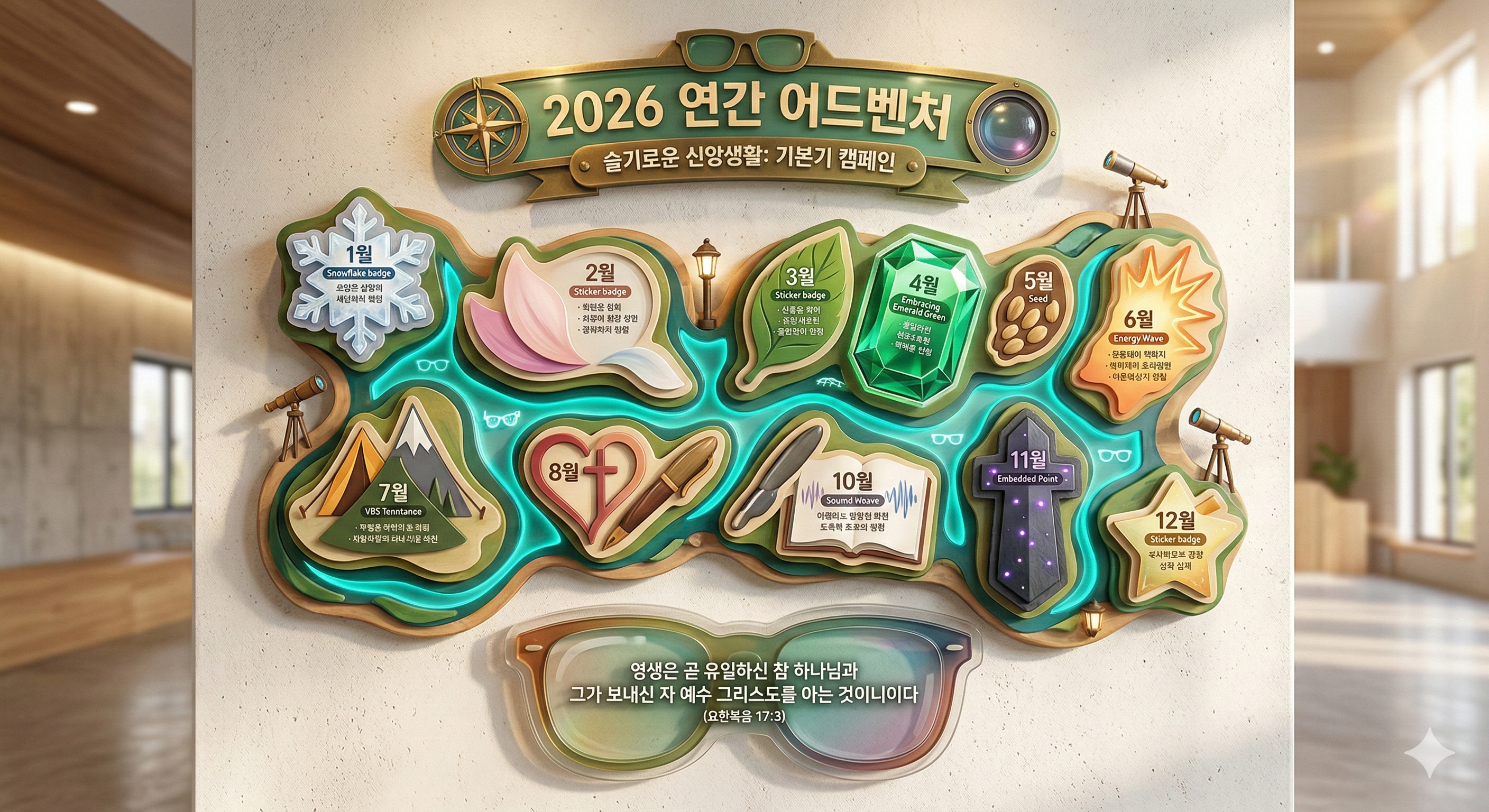 2026 연간 어드벤처 지도